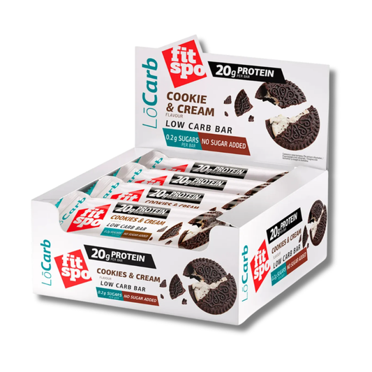 ACTIVE 20 grs Protein Bar NO Sugar / LOW Carb - 12 unidades / 60 grs, sabores