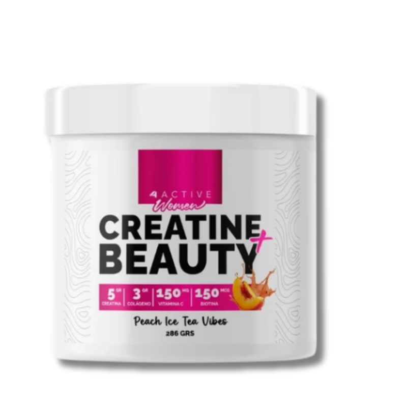 Creatina WOMEN + BEAUTY - 282 grs / 30 servicios, sabores