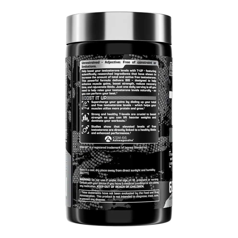 T-UP MAX Complete Testosterone Support USA - 60 caps / 30 servicios