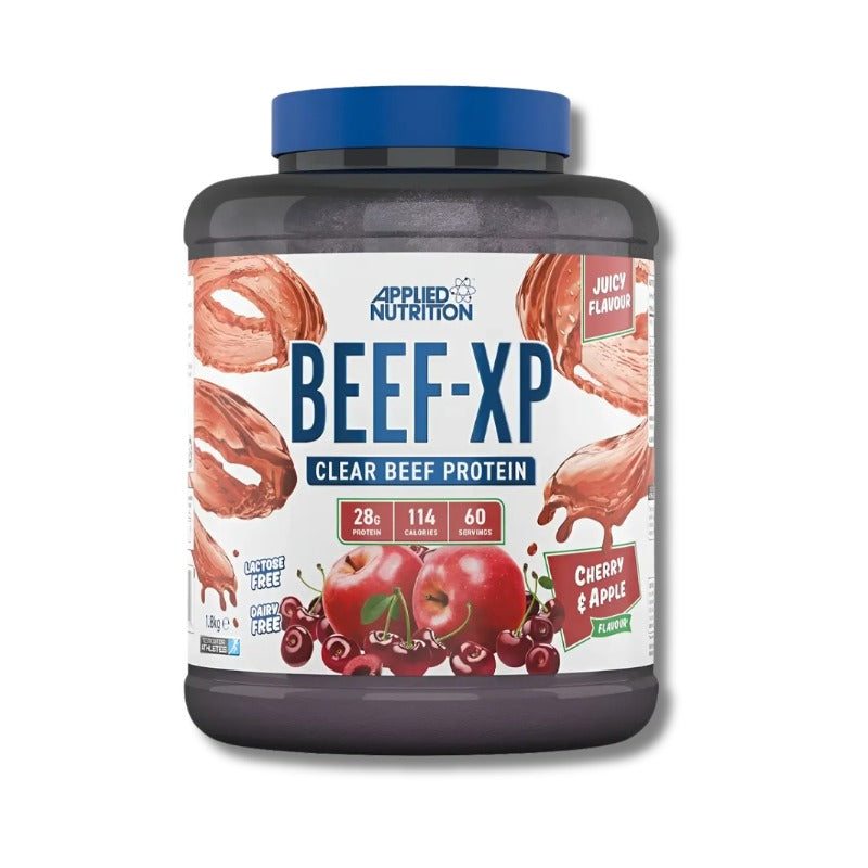 BEEF-XP Clear Protein ISOLATE – 1.8 kgs / 60 servicios (TEXTURA DE JUGO), sabores