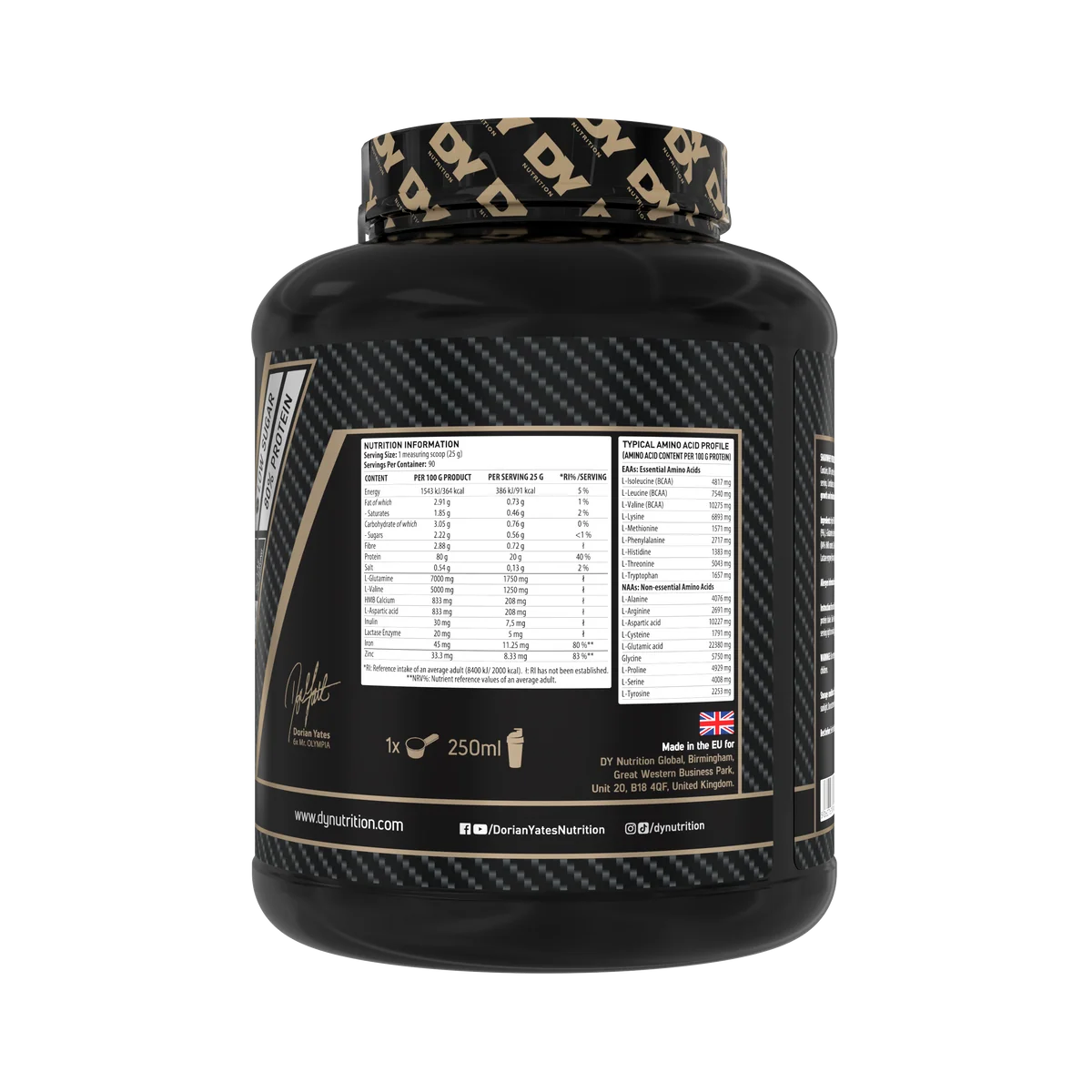 Shadowhey HYDROLYSATE Hydrolysed Whey Protein - 2270 grs / 90 servicios, sabores