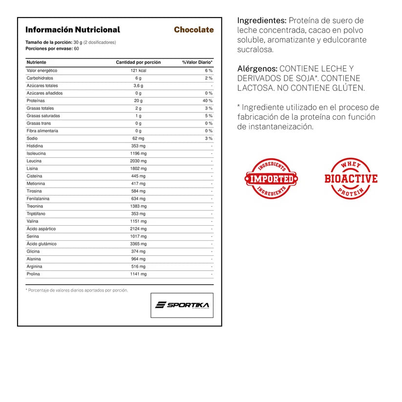 WHEY 100% PURE Ultra Filtration Protein - 4 lbs / 60 servicios, sabores