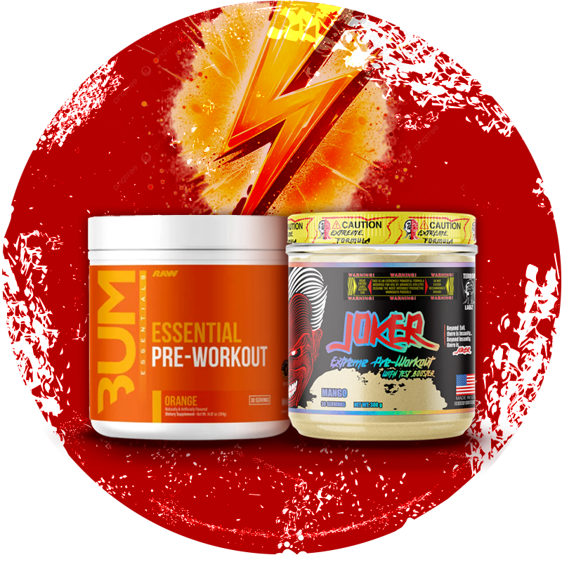 PRE ENTRENOS & ENERGIZANTES