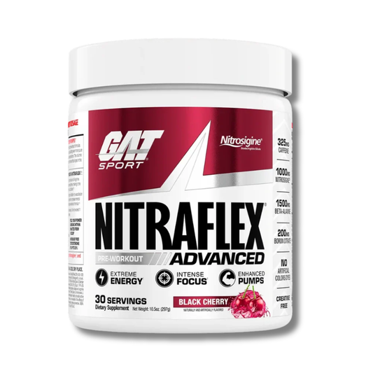 Nitraflex ADVANCED Pre-Workout USA - 297 grs / 30 servicios, sabores