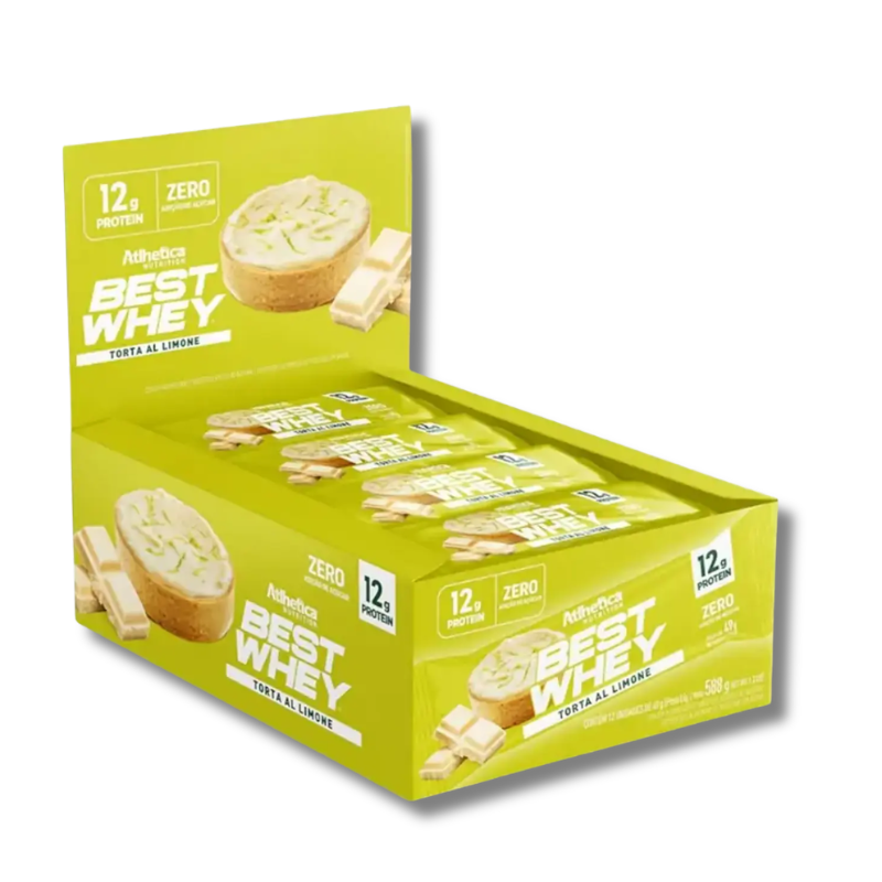 BEST WHEY ZERO 12 grs Protein Bar – 12 unidades / 49 grs, sabores
