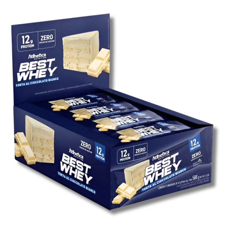 BEST WHEY ZERO 12 grs Protein Bar – 12 unidades / 49 grs, sabores