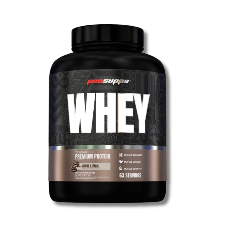 WHEY Premium Protein POWDER Mix - 5 lbs / 62 servicios, sabores