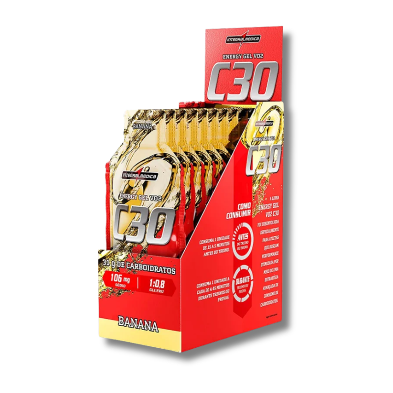 ENERGY Gel VO2 C30 - 10 sachets / 45 grs, sabores
