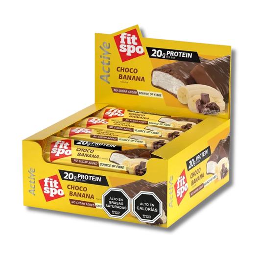 ACTIVE 20 grs Protein Bar NO Sugar / LOW Carb - 12 unidades / 60 grs, sabores