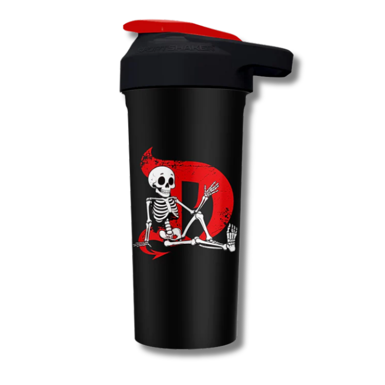 Shaker TU MARIDO MOISES c/rejilla mezcladora - CIERRE FÁCIL Black - 700 ml (Made in USA)