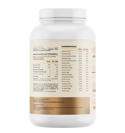 4COOKING Protein (SIN Azúcar) - 900 grs / 30 servicios, natural sin sabor (PARA COCINAR)