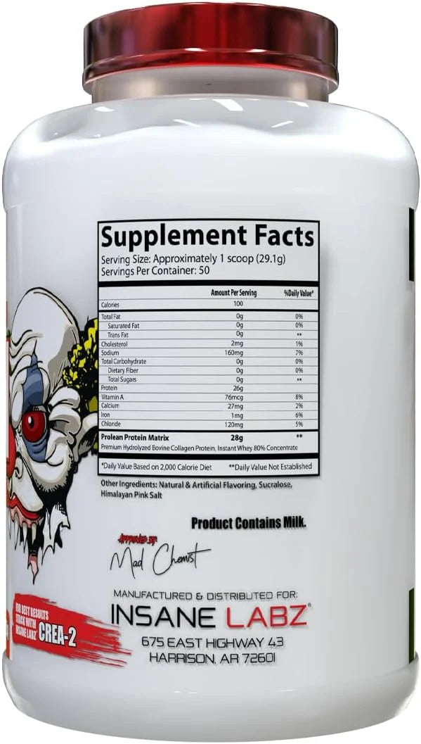 AHORRO PACK 27: PROLEAN Dual Protein - 3.2 lbs, sabores + Creatina MONOHYDRATE Asylum Cabinet - 300 grs / 60 servicios, unflavored