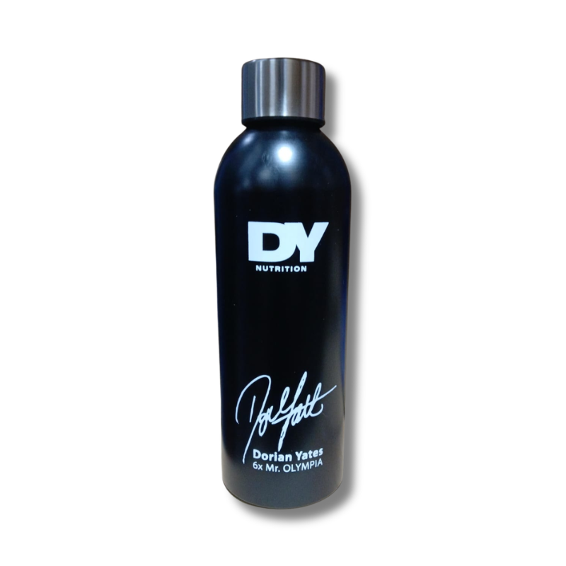 Botella metálica inoxidable DORIAN YATES / COLD WATER Flask Black - TAPA ROSCA - 500 ml