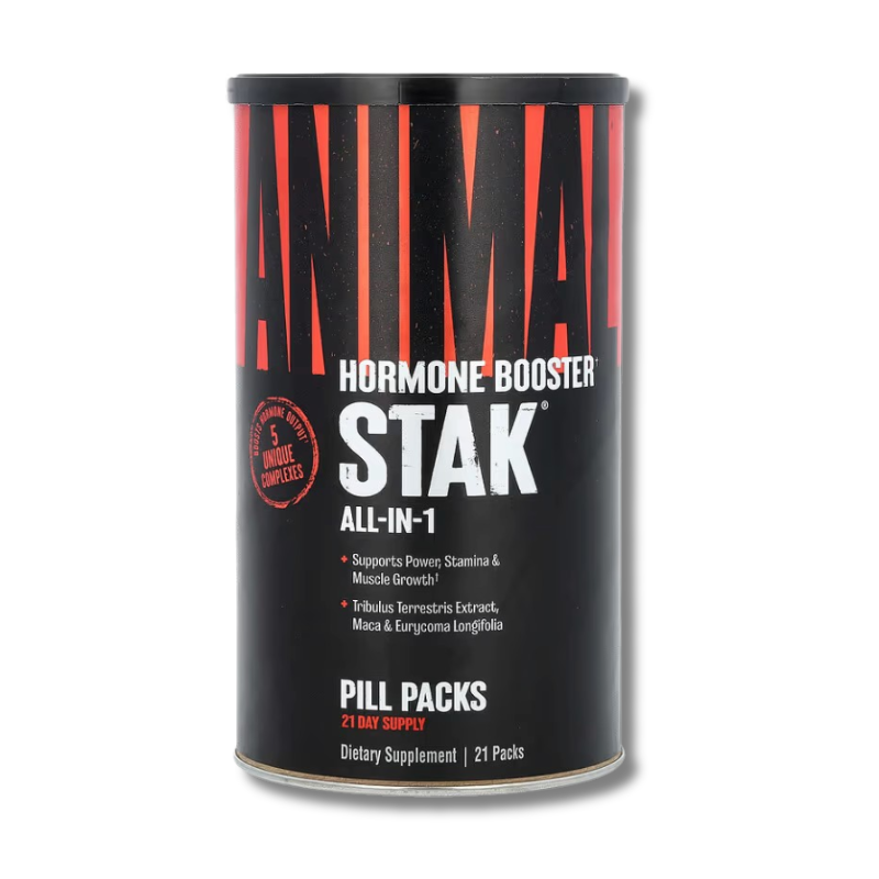 ANIMAL STAK Hormone Booster ALL-IN-1 USA – 21 packs / 21 servicios