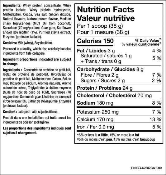 WHEY GOLD 100% Protein Shake Mix - 4 lbs / 48 servicios, sabores