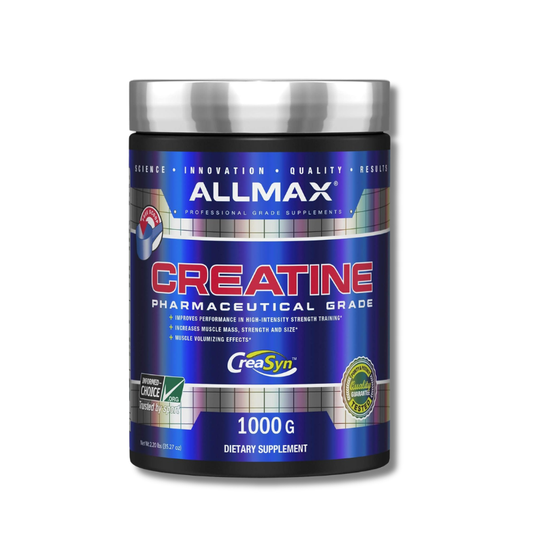 CREATINA MONOHYDRATE Pharmaceutical Grade - 1000 grs / 200 servicios, unflavored