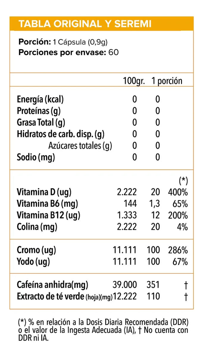 Lipo 6 INTENSE UC - 60 caps / 60 servicios