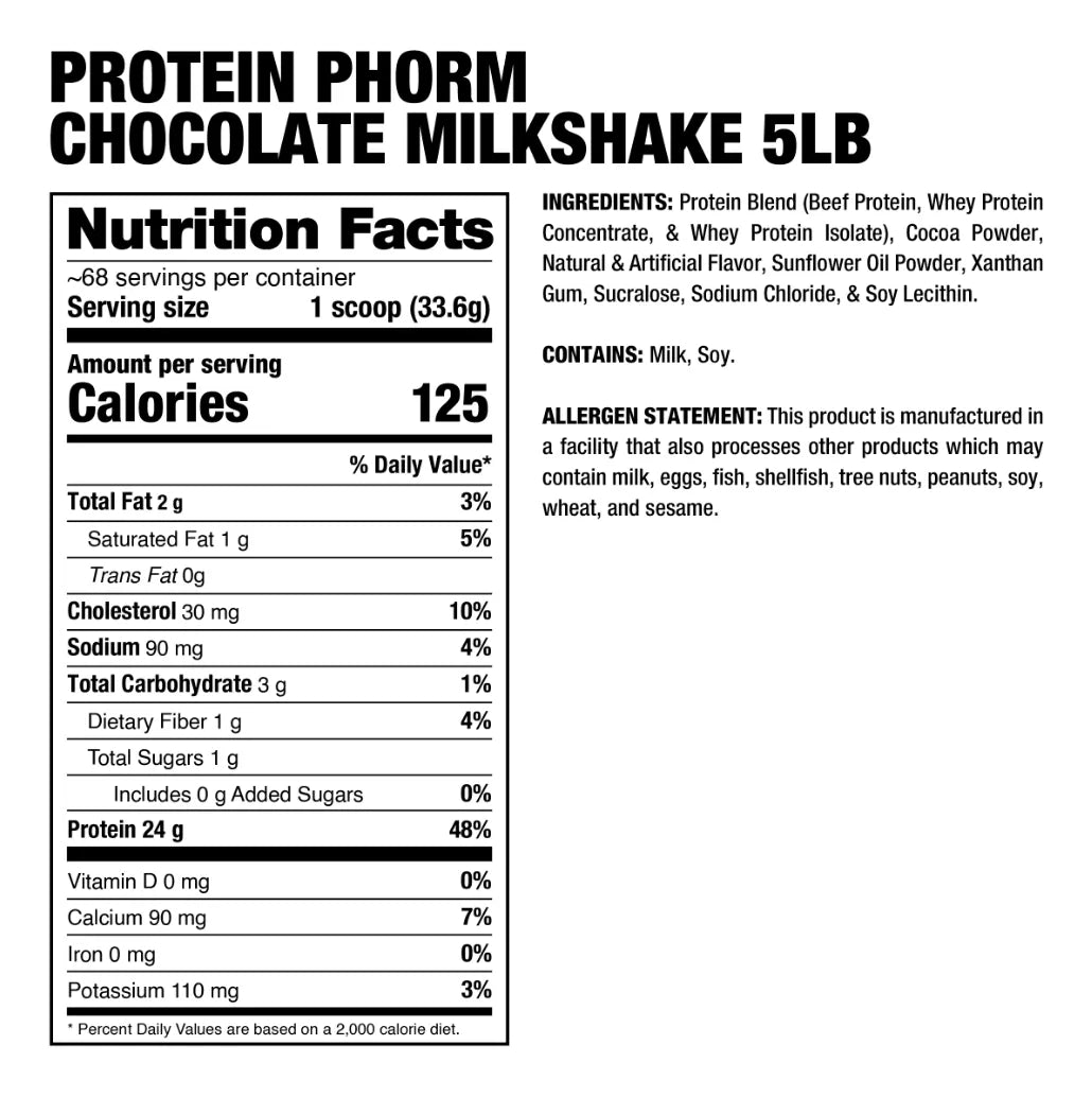 AHORRO PACK 2: Protein PHORM Beef + Whey Hybrid Protein Matrix - 5 lbs / 74 servicios, sabores + Creatina MONOHYDRATE Essentials - 300 grs / 60 servicios, unflavored