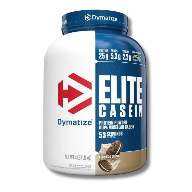 ELITE CASEIN Protein - 4 lbs / 53 servicios, sabores