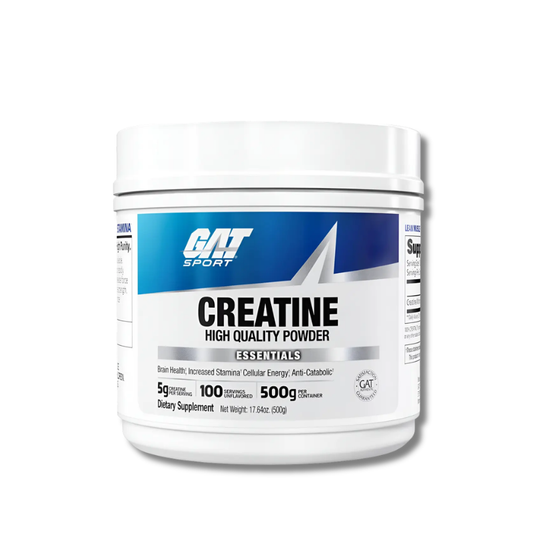 Creatina HIGH QUALITY MICRONIZED Powder Essentials - 500 grs / 100 servicios, unflavored