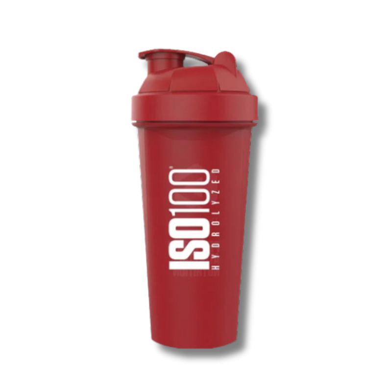 Shaker DYMATIZE c/rejilla mezcladora Red - CIERRE FÁCIL - 700 ml