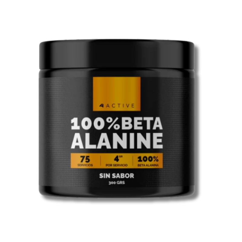 100% BETA ALANINA - 300 grs / 75 servicios, unflavored