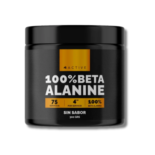 100% BETA ALANINA - 300 grs / 75 servicios, unflavored