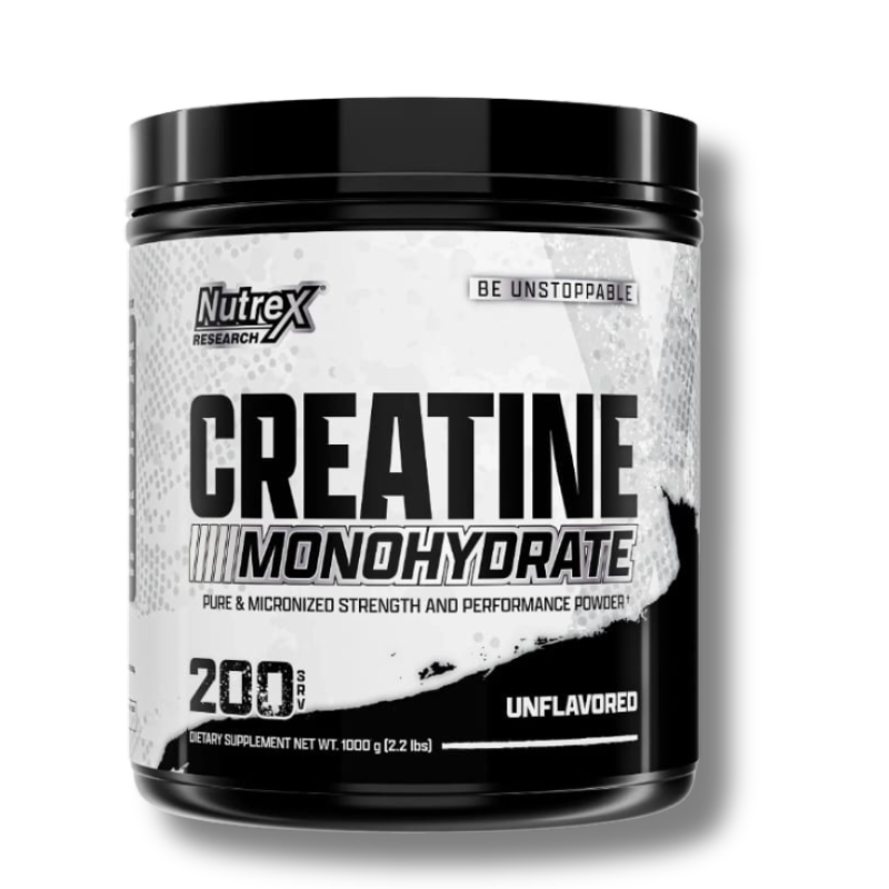 CREATINA Monohydrate – 1000 grs / 200 servicios, unflavored