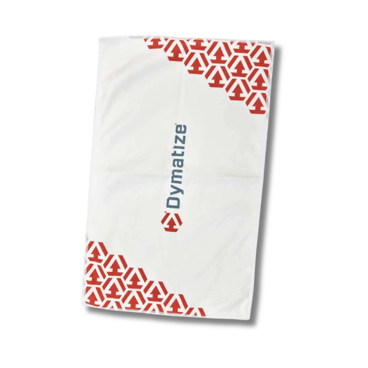 Toalla Deportiva blanca para GYM Microfibra - DYMATIZE