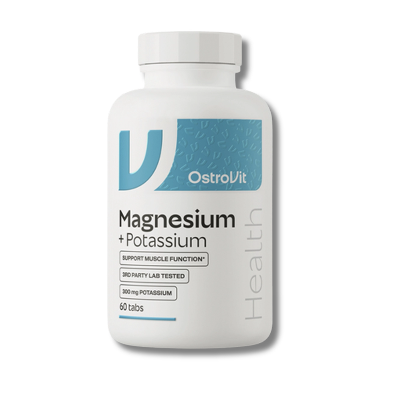 MAGNESIO + POTASIO - 60 tabs / 60 servicios