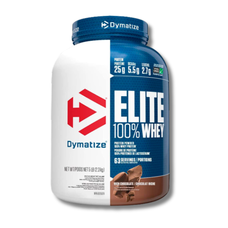 ELITE 100% WHEY Protein - 5 lbs / 63 servicios, sabores