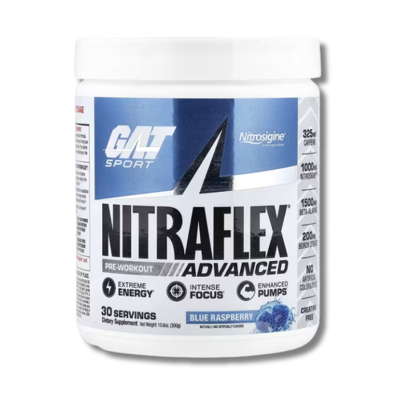 Nitraflex ADVANCED Pre-Workout USA - 297 grs / 30 servicios, sabores