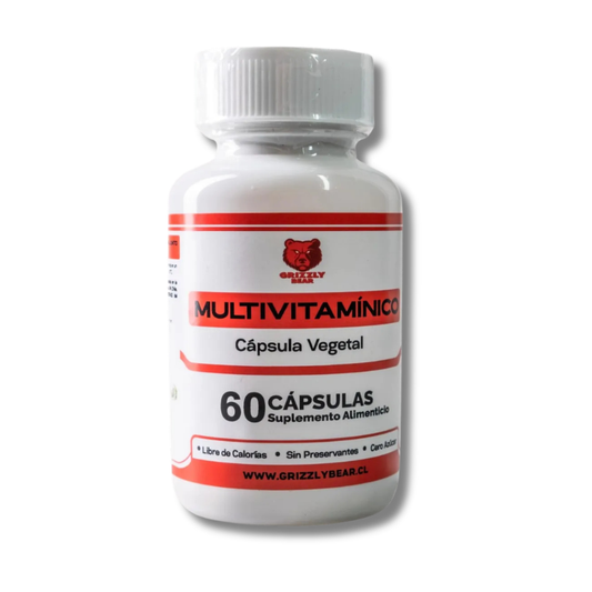 MULTIVITAMÍNICO Cápsula Vegetal - 60 caps / 60 servicios