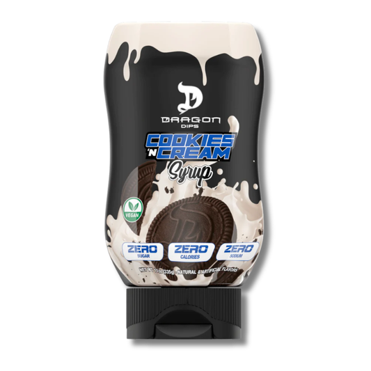 COOKIES N' CREAM Syrup ZERO / Sodium / Calories / Sugar - 335 grs / 27 servicios