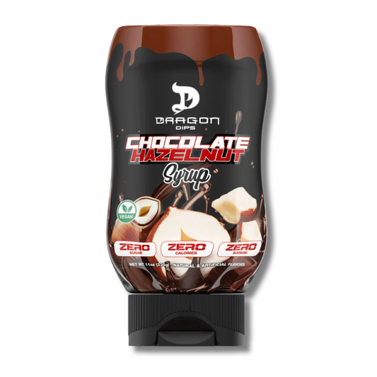 CHOCOLATE HAZELNUT Syrup ZERO / Sodium / Calories / Sugar - 335 grs / 27 servicios