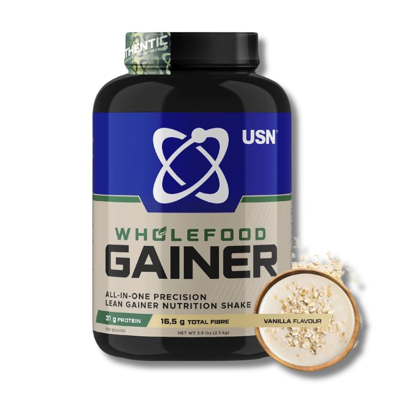 Wholefood GAINER - 5.5 lbs / 20 servicios / Sabores