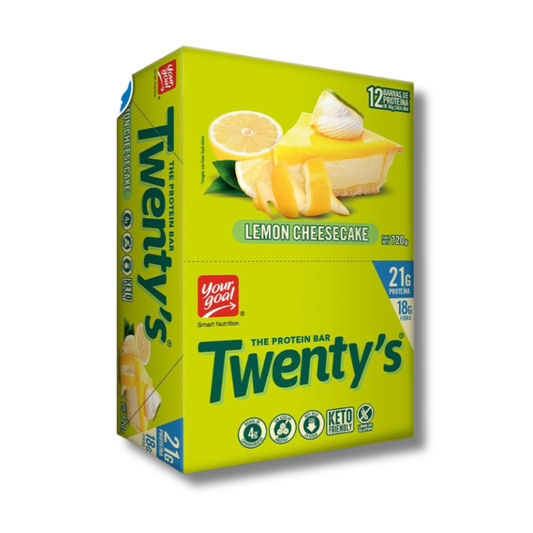 TWENTY´S protein bar NON SUGAR – 12 unidades / 60grs