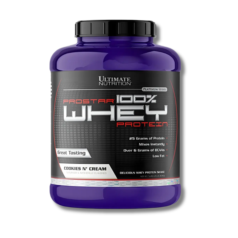 PROSTAR 100% Whey Protein – 5.28 lbs / 80 servicios, sabores
