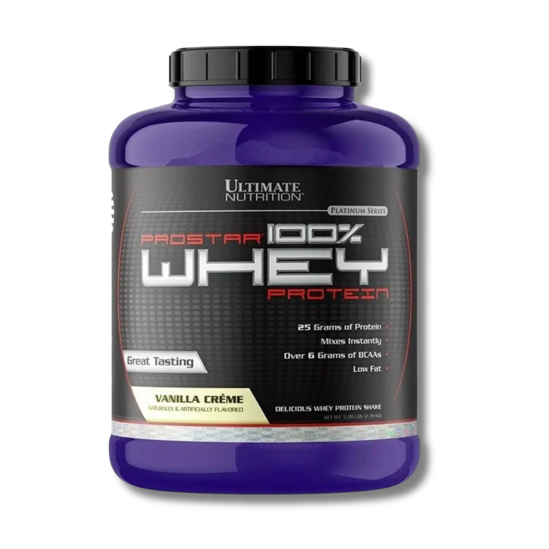 PROSTAR 100% Whey Protein – 5.28 lbs / 80 servicios, sabores