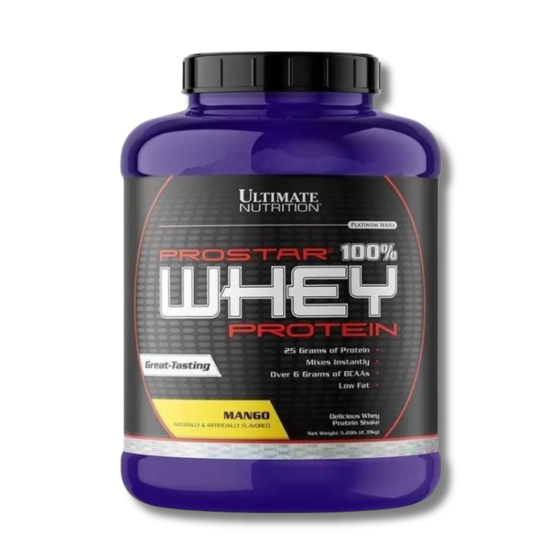 PROSTAR 100% Whey Protein – 5.28 lbs / 80 servicios, sabores