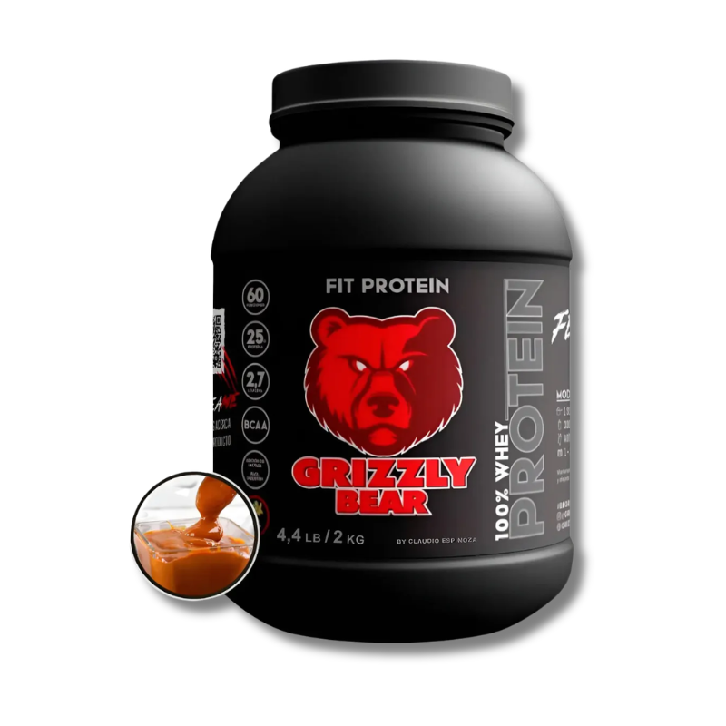FIT PROTEIN 100% Whey – 4.4 lbs / 60 servicios, sabores