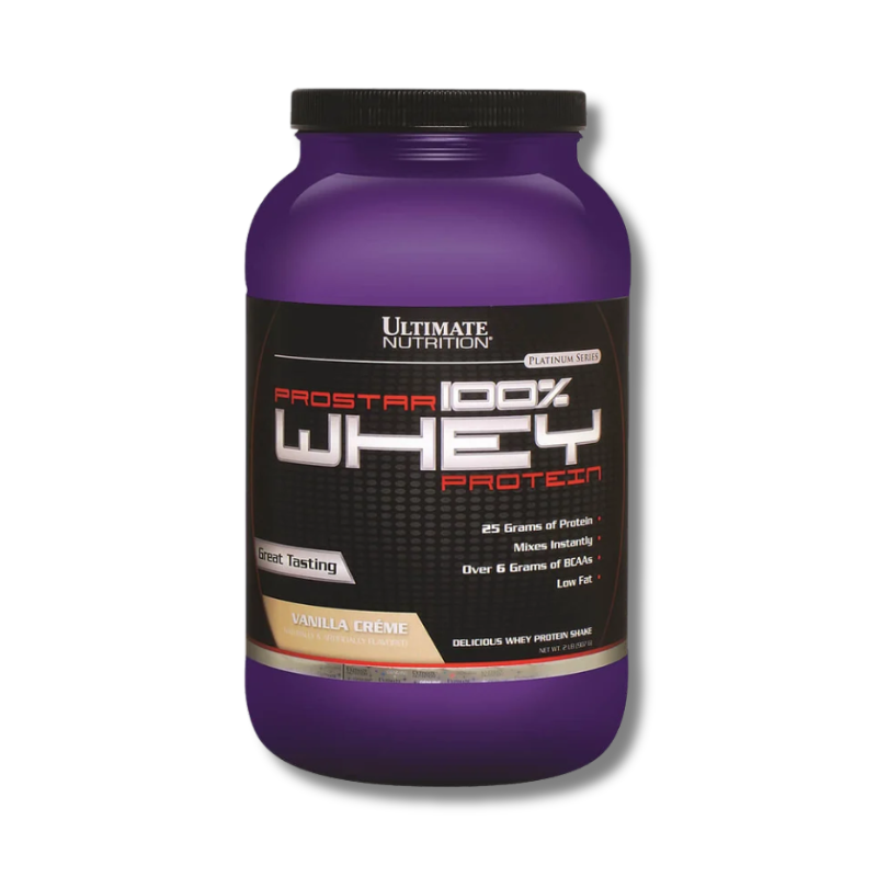 PROSTAR 100% Whey Protein – 2 lbs / 30 servicios, sabores