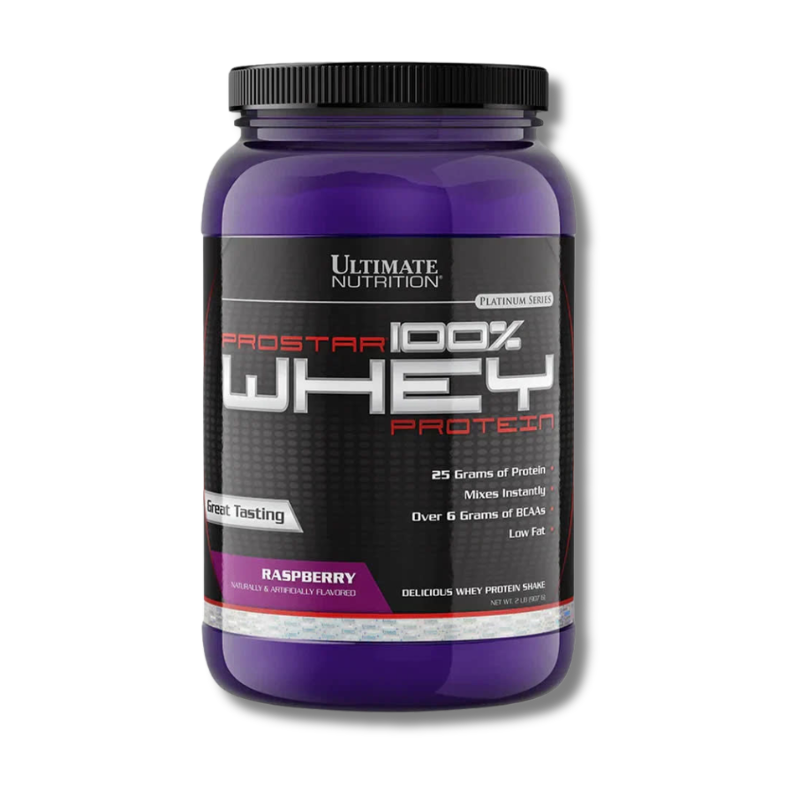 PROSTAR 100% Whey Protein – 2 lbs / 30 servicios, sabores