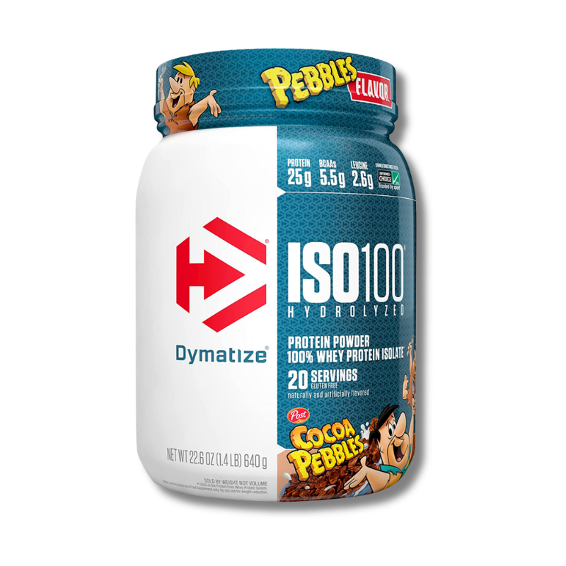 ISO 100 Hydrolyzed - 1.4 lbs / 20 servicios, sabores