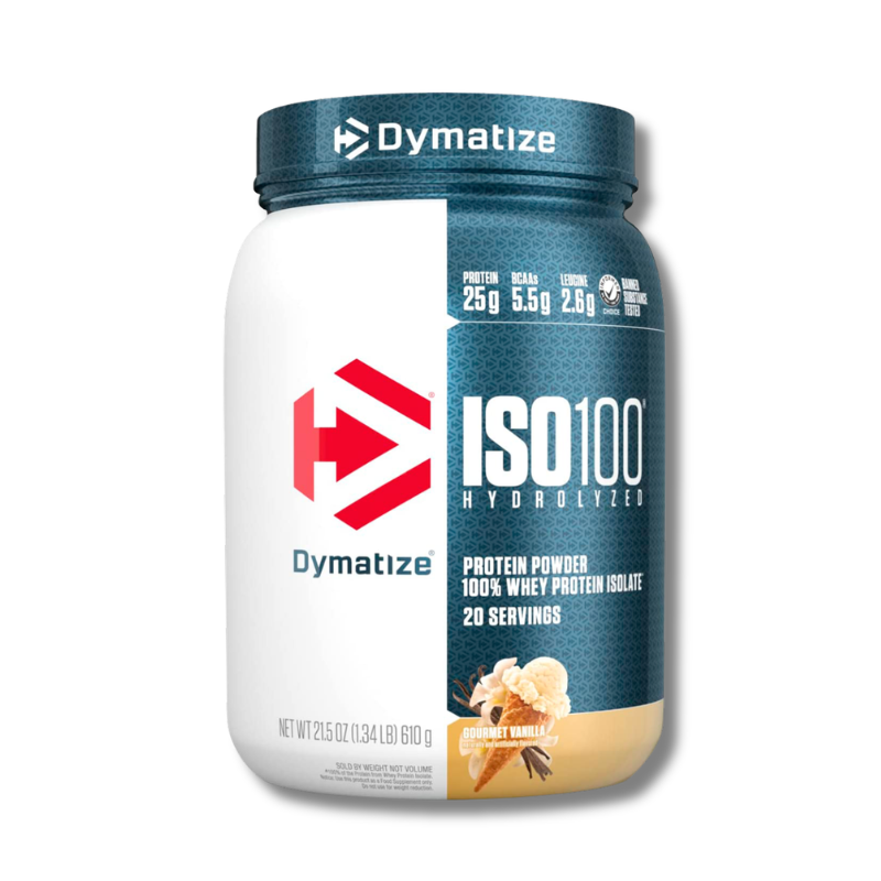 ISO 100 Hydrolyzed - 1.4 lbs / 20 servicios, sabores