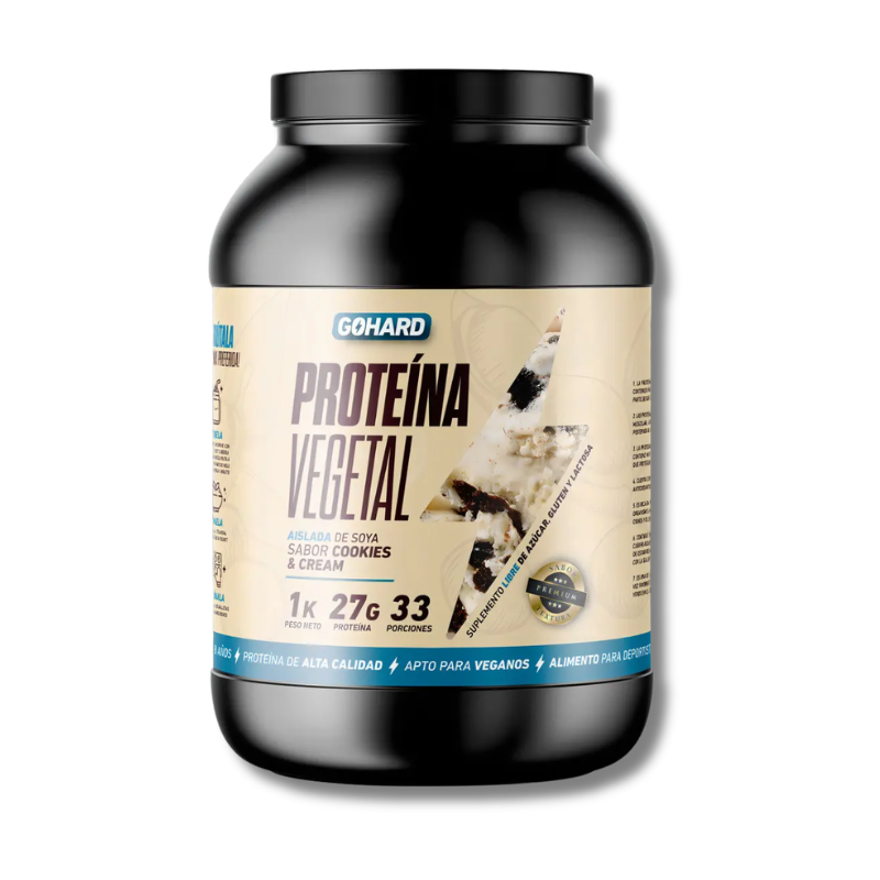 Proteína VEGETAL – 1 kg / 33 servicios, sabores