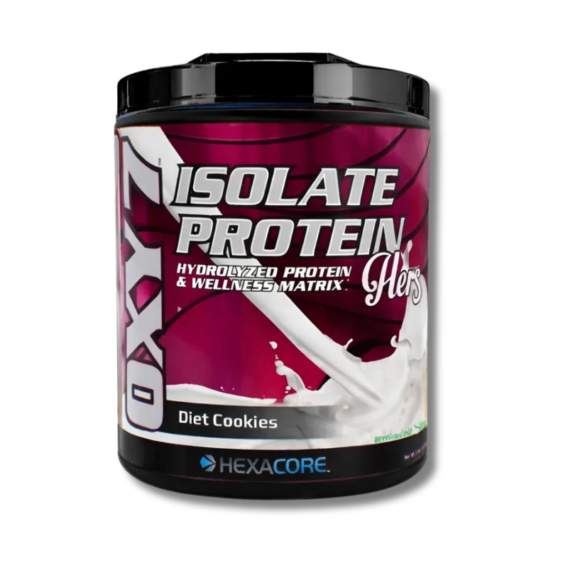 OXY 7 HERS ISOLATE Whey Protein – 5 lbs / 60 servicios, sabores