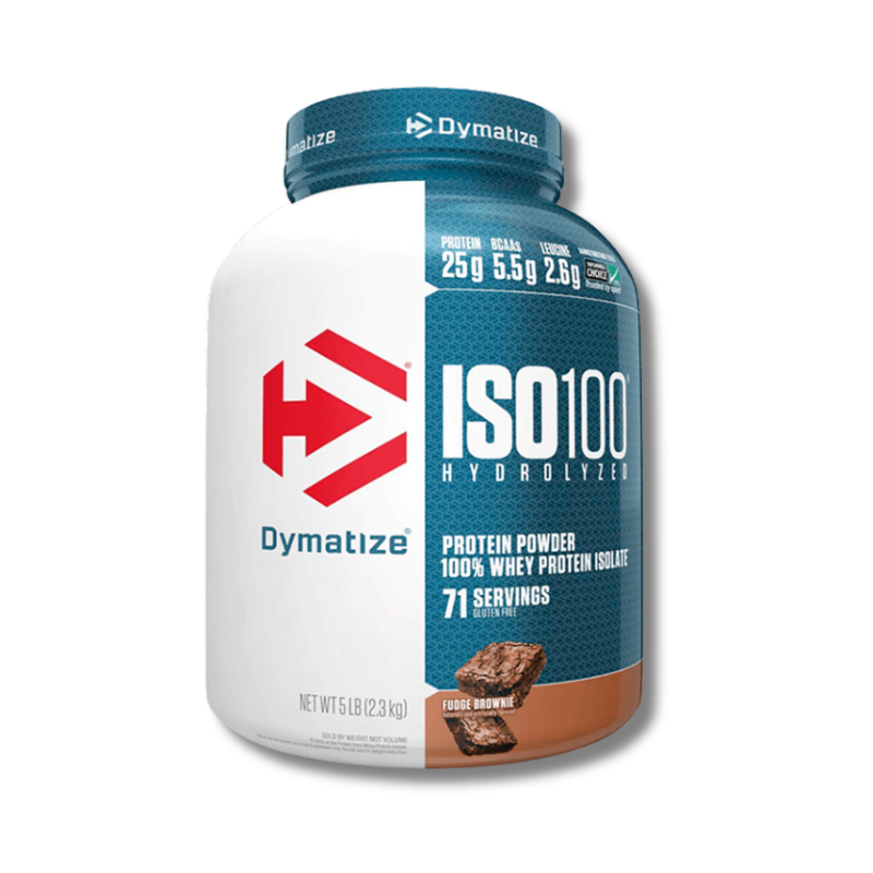 ISO 100 Hydrolyzed – 5 lbs / 75 servicios, sabores