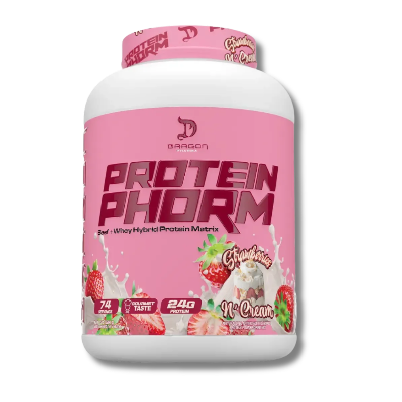Protein PHORM Beef + Whey Hybrid Protein Matrix - 5 lbs / 74 servicios, sabores
