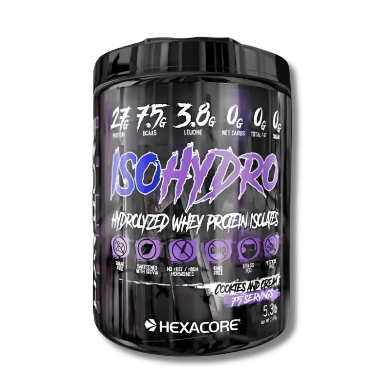 ISO HYDRO Hydrolyzed Whey Protein – 5.3 lbs / 75 servicios, sabores